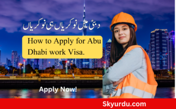 How to Apply for Abu Dhabi work Visa.