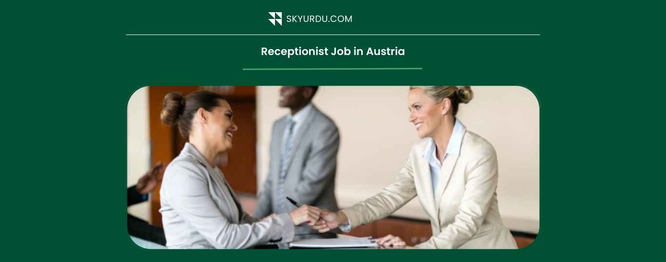 Receptionist Job in Austria