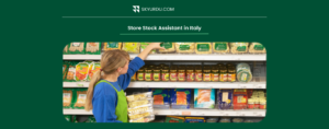 Store Stock Assistant in Italy