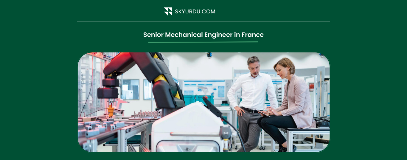 Senior Mechanical Engineer in France