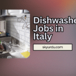 Dishwasher Jobs in Italy